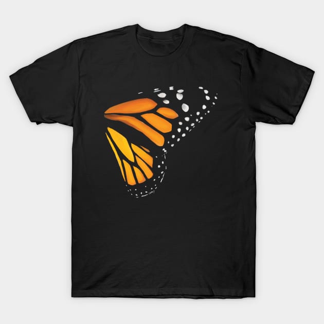 Monarch Wing T-Shirt by lunam